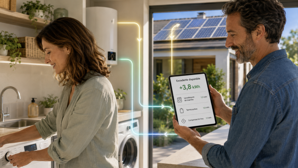 excedente placas solares